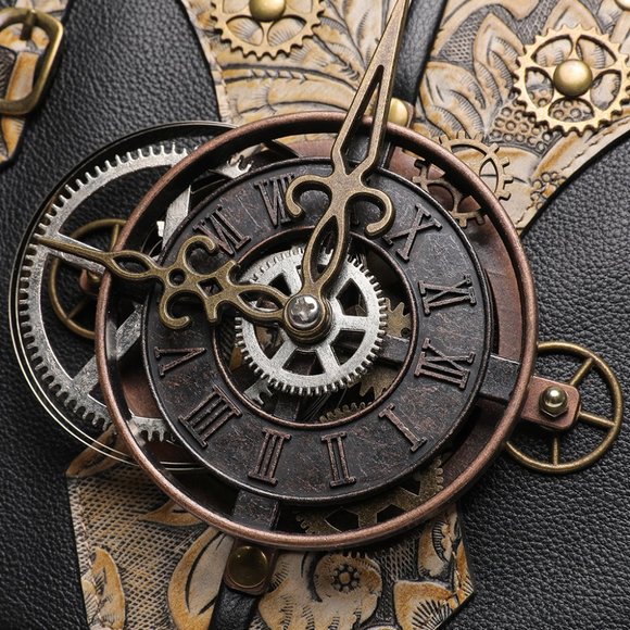 Retro style cowhide women's shoulder crossbody bag - Picture 9 of 12